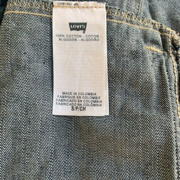 Levi’s kids Jean Jacket sz small EUC - Picture 6 of 13